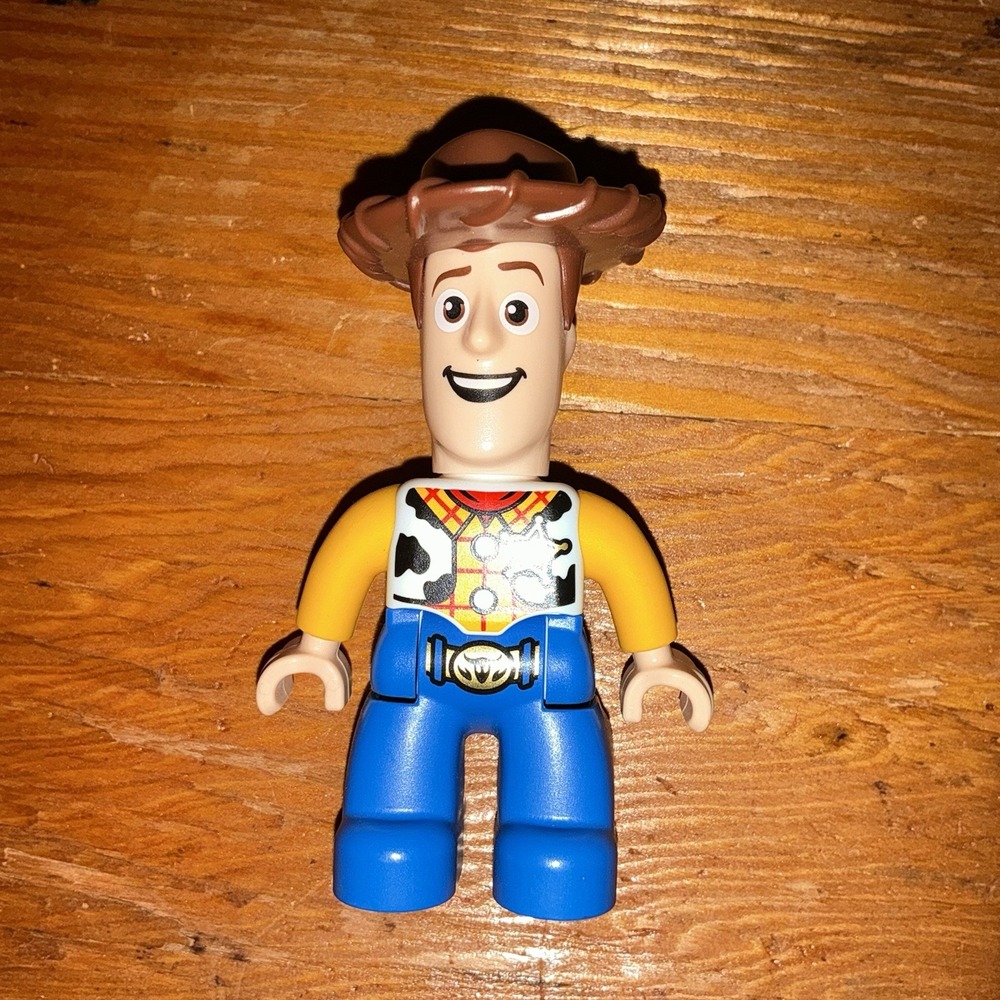 Lego Duplo Figure Woody Toy Story Disney Pixar